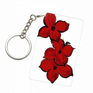 Rectangular Acrylic Keychain